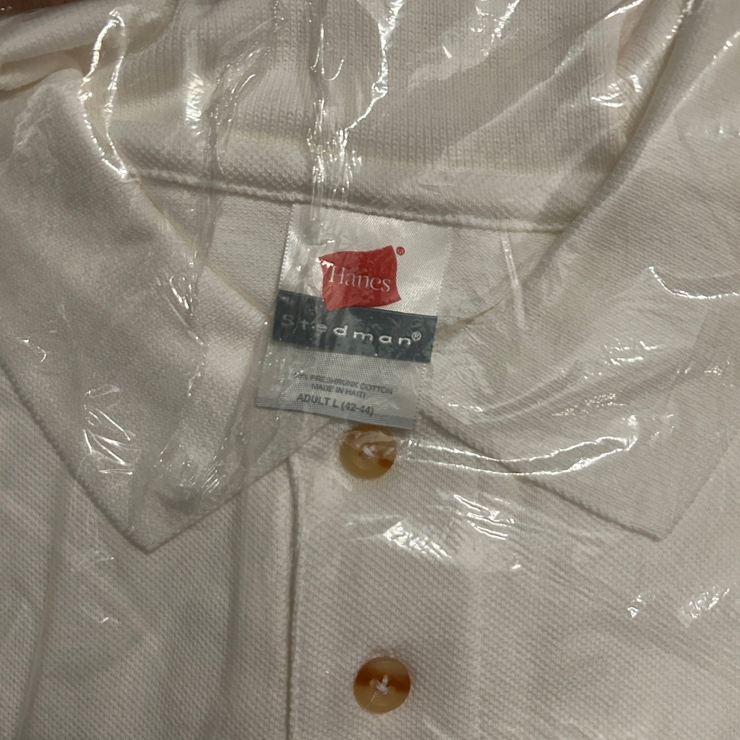 NWT USS Arizona Pearl Harbor Memorial Polo Shirt - Hanes Stedman - Large