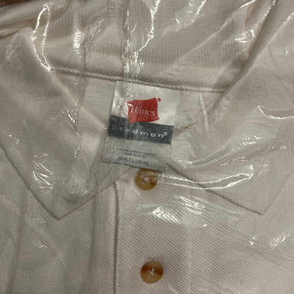 NWT USS Arizona Pearl Harbor Memorial Polo Shirt - Hanes Stedman - Large