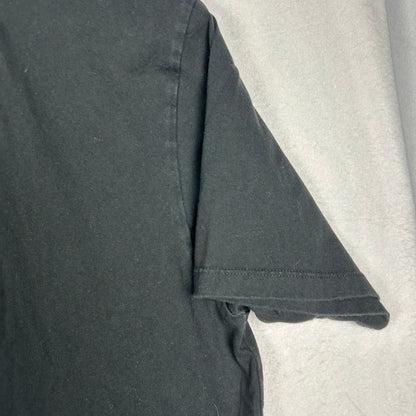 The North Face Men’s Pique Polo Shirt - Solid Black - Embroidered Logo - Size Large