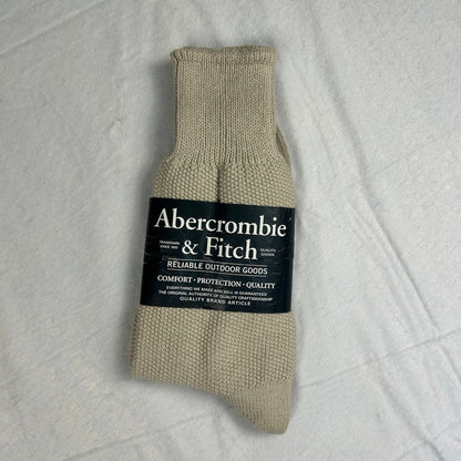 Vintage Abercrombie & Fitch Reliable Outdoor Goods Socks Deadstock Made in USA