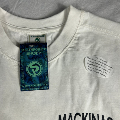 NWT Mackinaw Island Spirit Jersey - White & Navy - Southpointe Jersey - Oversized XL