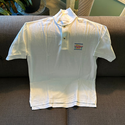 Vintage 90s Disney’s Caribbean Polo Shirt – Mickey Inc. Made in USA, Medium