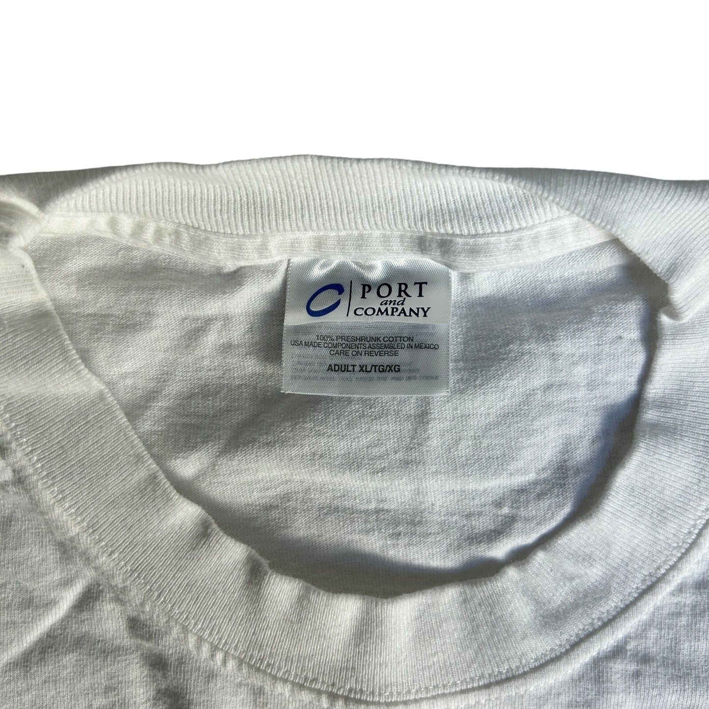 San Francisco Traditional Long Sleeve T-Shirt Mens Size XL White