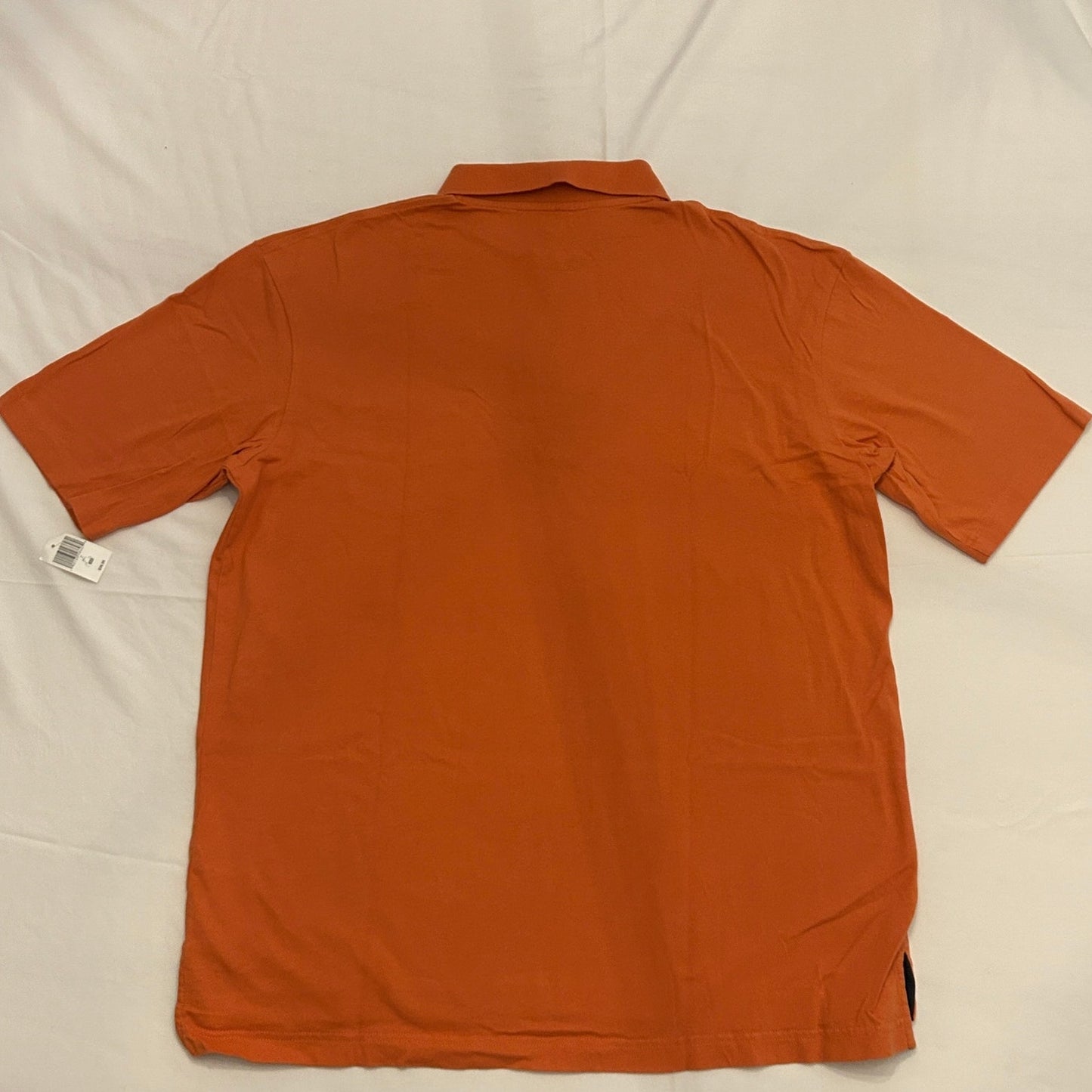 NWT Walt Disney World "Mickey in Paradise" Orange Polo Shirt | Medium | Cotton