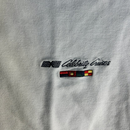 Celebrity Cruises Polo Mens Size XL White
