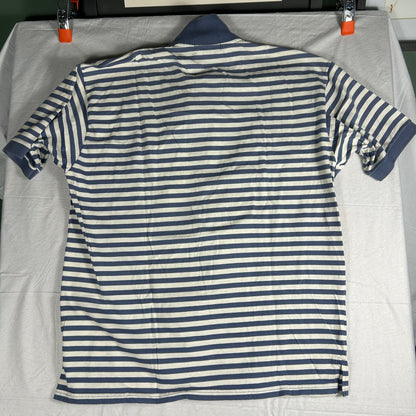 Vintage Sope Creek Striped Polo Shirt - Men's Large - Indian River Plantation Florida - Made in USA