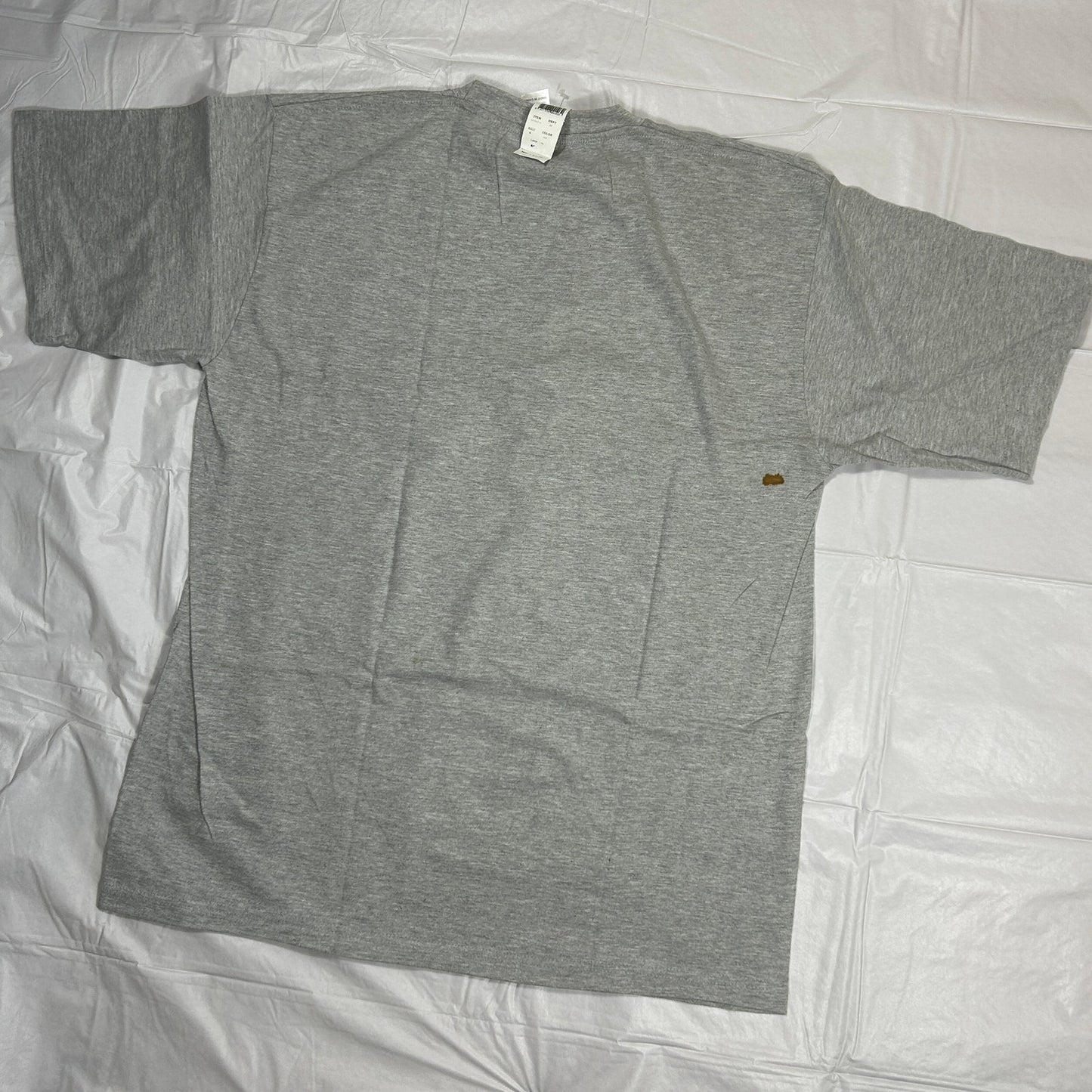NWT Royal Caribbean Men's XL Gray T-Shirt Caribbean Fish Graphic Small Stain