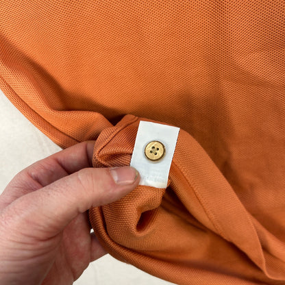 Tommy Bahama Men’s Coral Orange Polo Shirt - Size Large - Cotton Blend - Island Life Casual