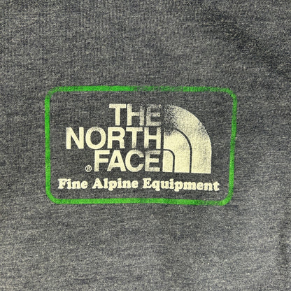 The North Face "Fine Alpine Equipment" Graphic Tee - Men’s XXL - Heather Navy Blue