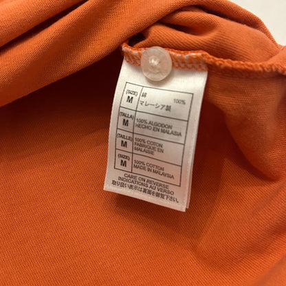 NWT Walt Disney World "Mickey in Paradise" Orange Polo Shirt | Medium | Cotton