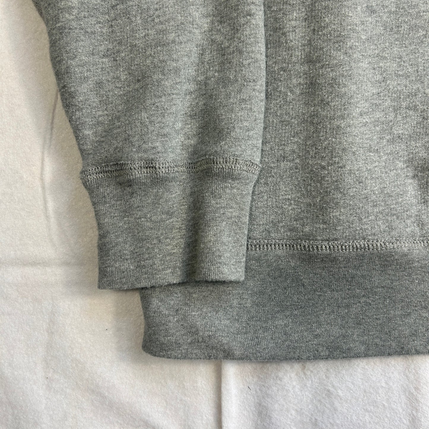 Disney Parks Authentic Original Mickey Mouse Raglan Sweatshirt, Gray, Size Large