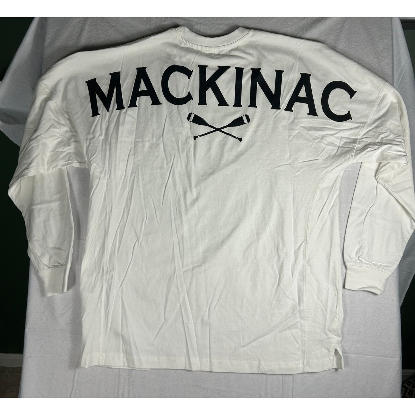 NWT Mackinaw Island Spirit Jersey - White & Navy - Southpointe Jersey - Oversized XL