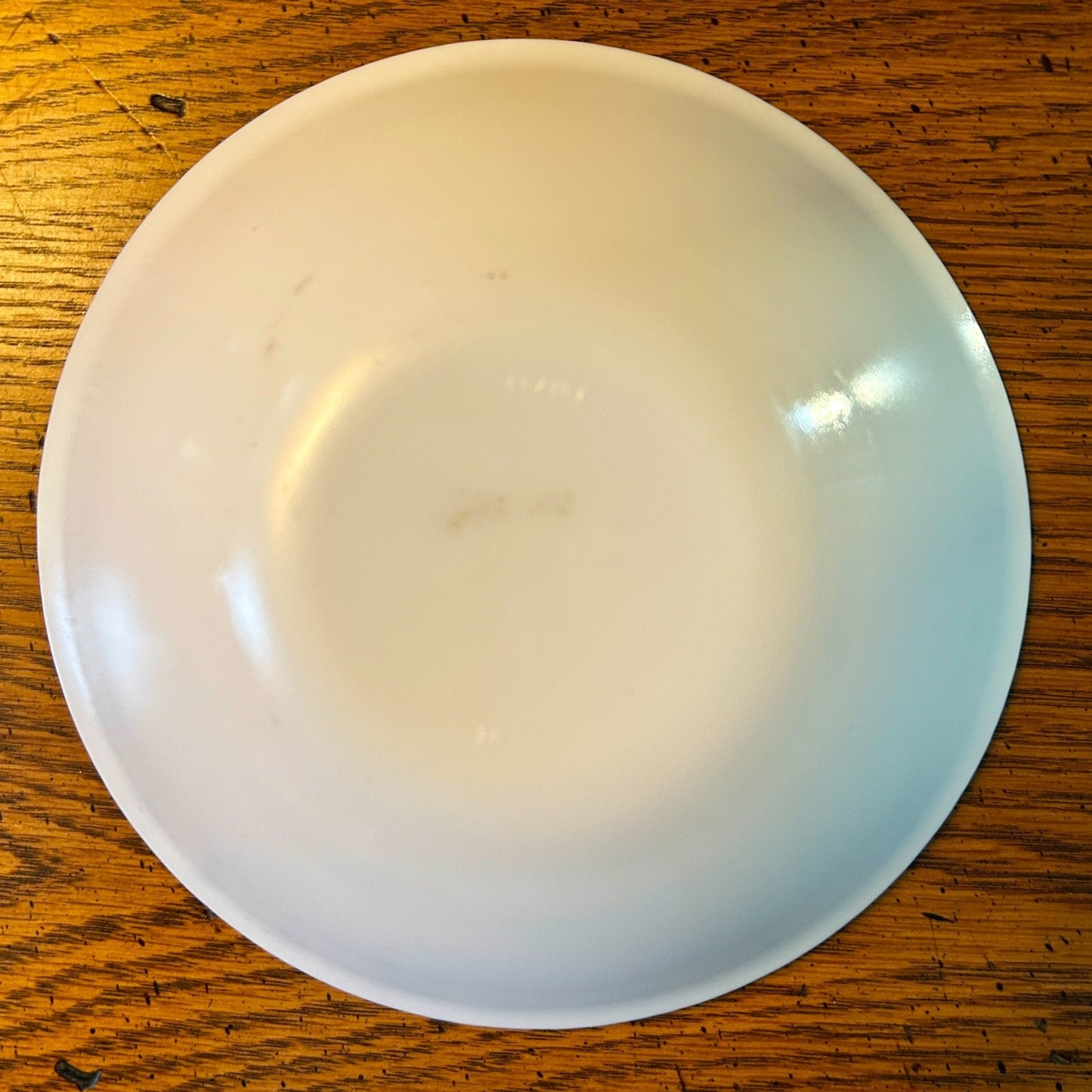 1 Martha Stewart Everyday Glass Soup Cereal Bowls Pansies Purple Yellow France