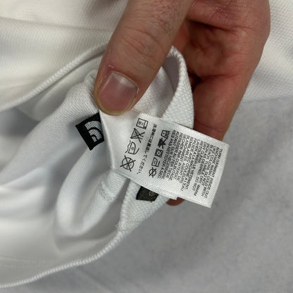 The North Face VaporWick Quarter-Zip Pullover Men's Large White Active Layer