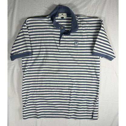 Vintage Sope Creek Striped Polo Shirt - Men's Large - Indian River Plantation Florida - Made in USA
