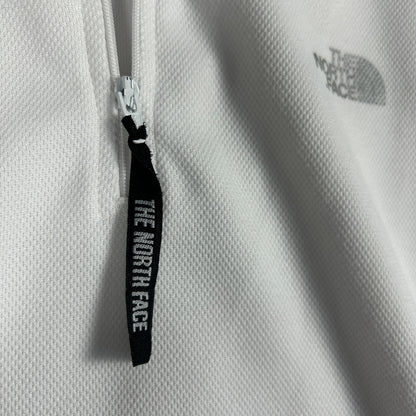 The North Face VaporWick Quarter-Zip Pullover Men's Large White Active Layer