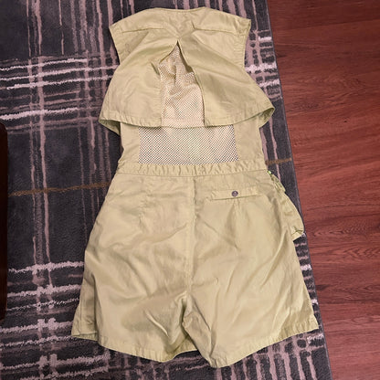 Zoom Jordan Women's Air Jordan Heatwave Flightsuit 'Limelight', XS