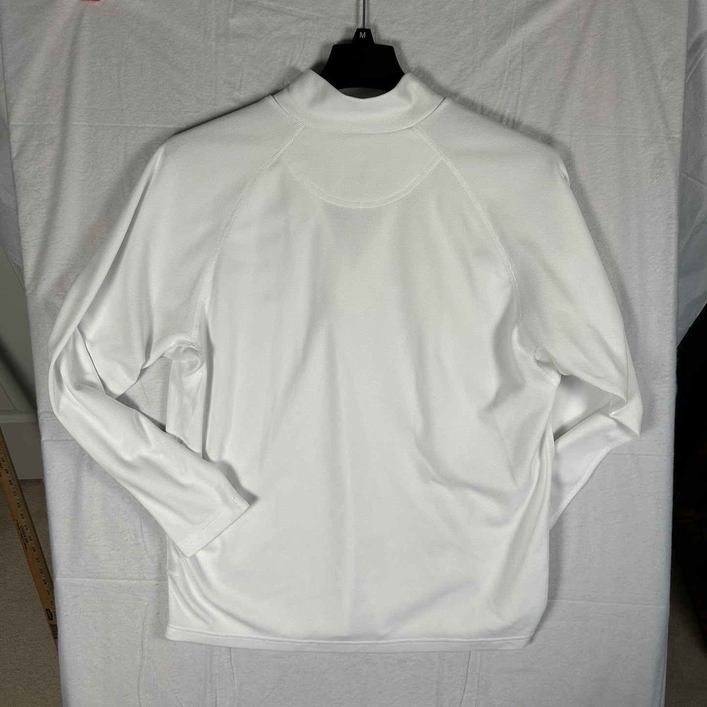 The North Face VaporWick Quarter-Zip Pullover Men's Large White Active Layer