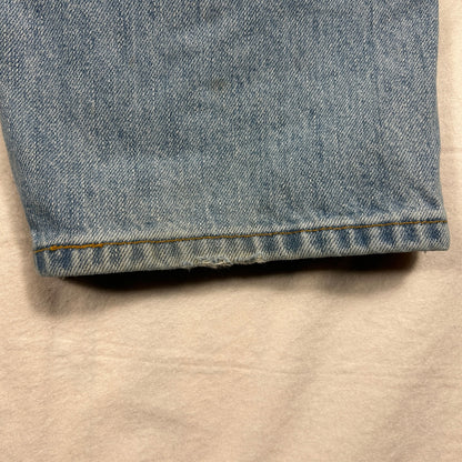 Levi's 505 Regular Fit Men's Jeans - 36x30 - Authentic Worn Vintage Wash Denim