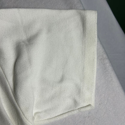 Vintage 90s Spider Bay Marina Little Current Polo Shirt, White Single Stitch, XL
