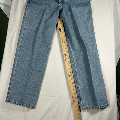 Eddie Bauer Classic Fit Straight Leg Jeans - Medium Wash Denim - Men’s 35 x 30