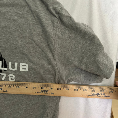CMNH Trout Club Est. 1978 Mens Graphic T-Shirt Size Large Gray
