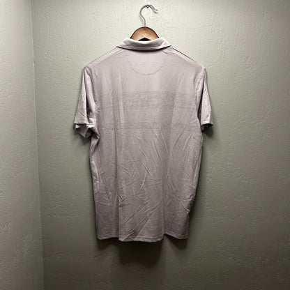 Chaps Golf Men's Grey Performance Polo Shirt Size M, NWT