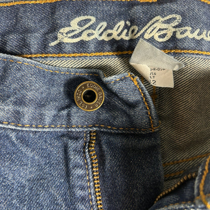 Eddie Bauer Men's Relaxed Fit Jeans - 42x32 - Fall 2014 Medium Wash Denim