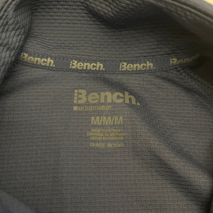 Bench Urbanwear Men's Medium Navy Blue Zip-Up Jacket | Gorpcore Tech-Wear