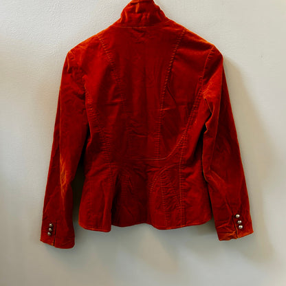 Armor Jeans Women’s Small Burnt Orange Velvet Blazer