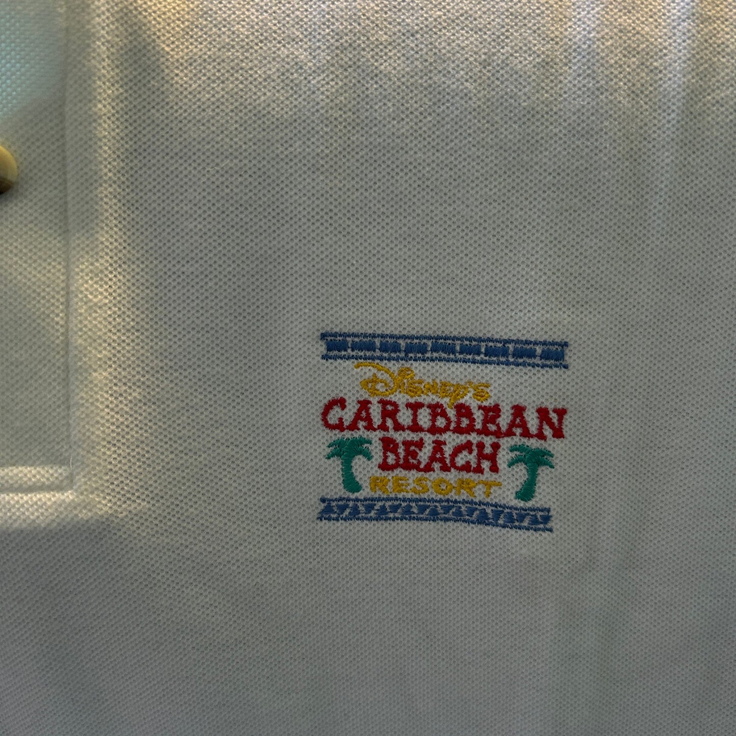 Vintage 90s Disney’s Caribbean Polo Shirt – Mickey Inc. Made in USA, Medium