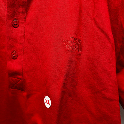 North Face Men's XL NWT Red Clay Short Sleeve Polo Shirt