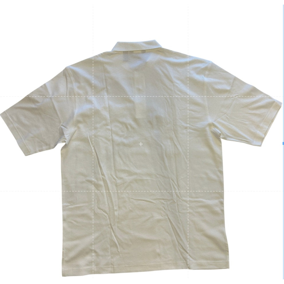 NWT Sope Creek Ocean Key Resort & Spa Luxury Pima Cotton Polo - Men’s L - White