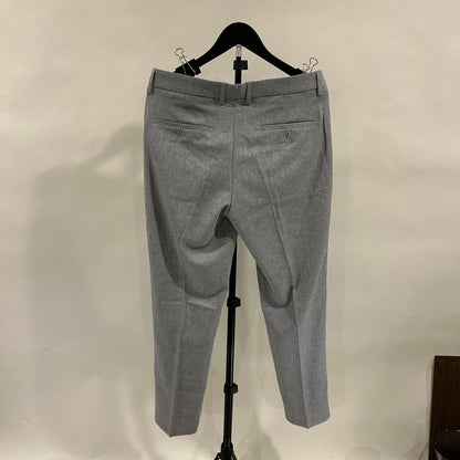 NWT Haggar Men's Super Flex Waistband Dress Pants - 32x30 - Heather Gray