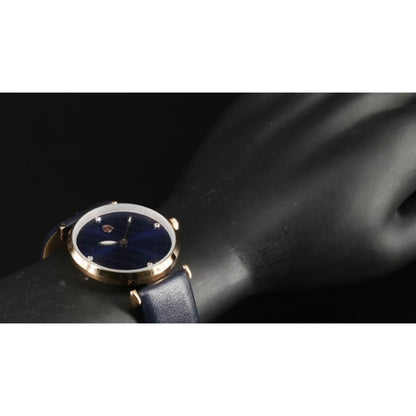Magnicor Watch with Blue Argyle Dial and Blue Strap Women's 40mm