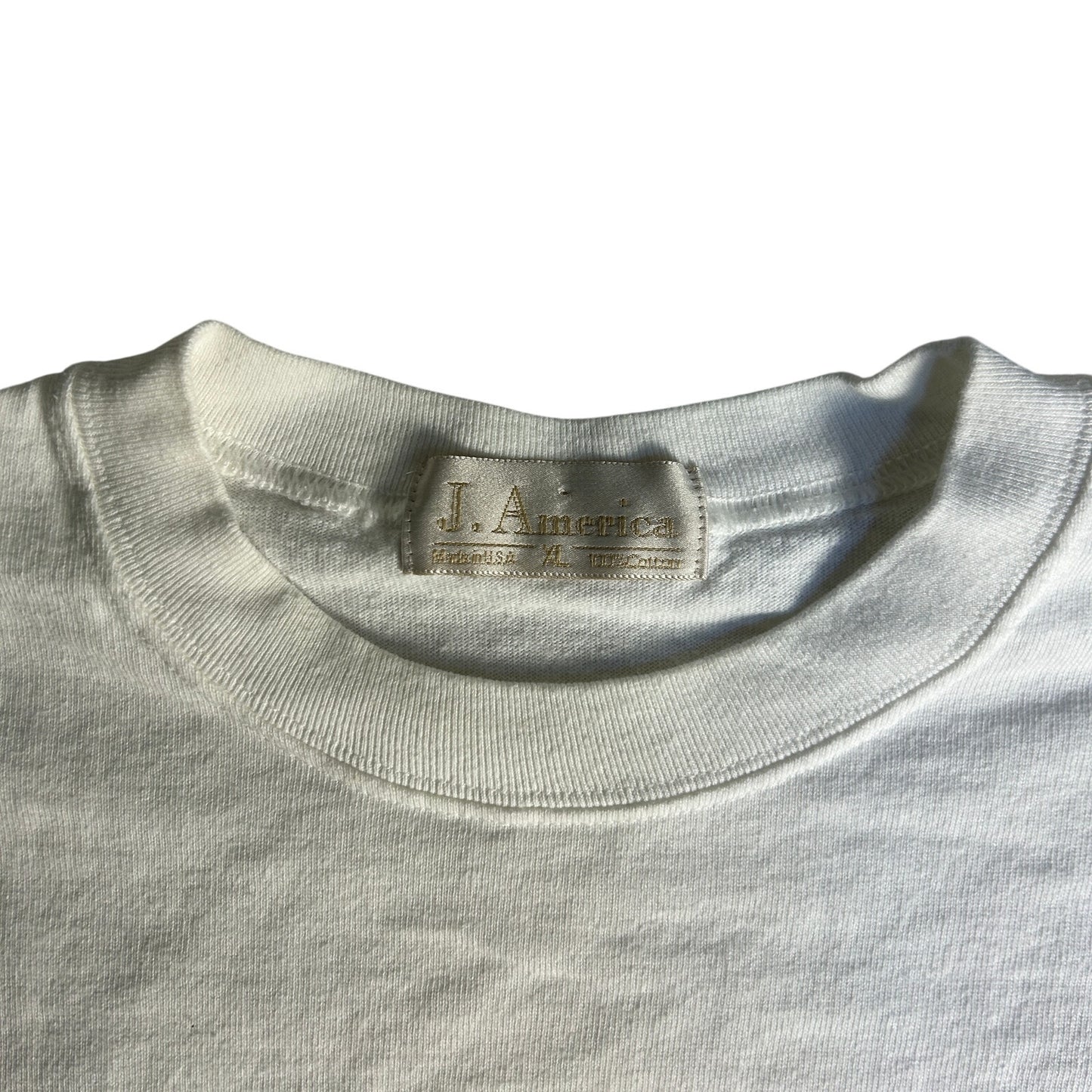 Maryland Crab Embroidered T-Shirt Mens Size XL White