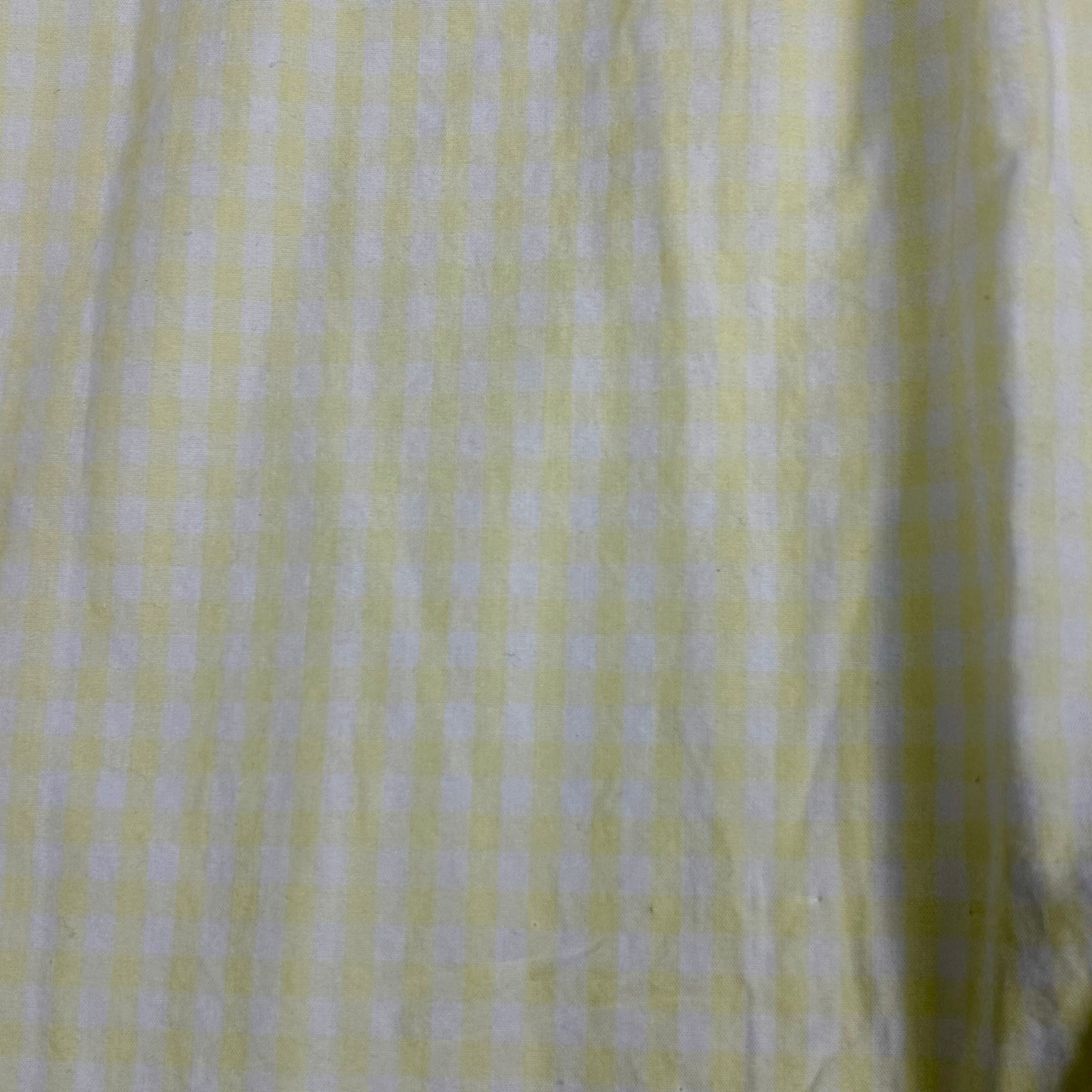 Tommy Hilfiger Men's XL Classic Fit Casual Button Down, Yellow Check Long Sleeve