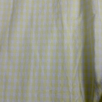 Tommy Hilfiger Men's XL Classic Fit Casual Button Down, Yellow Check Long Sleeve