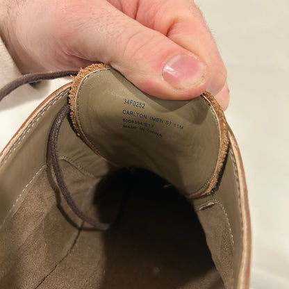 Calvin Klein Men's Bram Diamond Cap-Toe Oxford Shoes - Tan Brown - Size 11