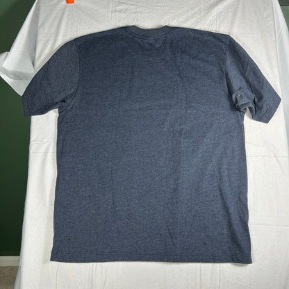 The North Face "Fine Alpine Equipment" Graphic Tee - Men’s XXL - Heather Navy Blue