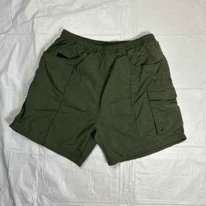 Vintage Bimini Bay Sportswear Swim Trunks, 100% Quick-Dry Nylon, Men’s M, Green