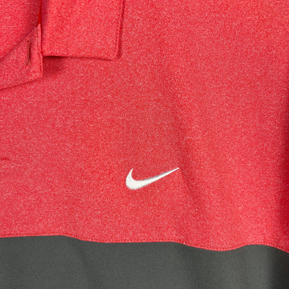 Nike Golf Men’s Dri-FIT Polo Shirt - Disney Mickey Mouse - Pink & Gray - Size XL
