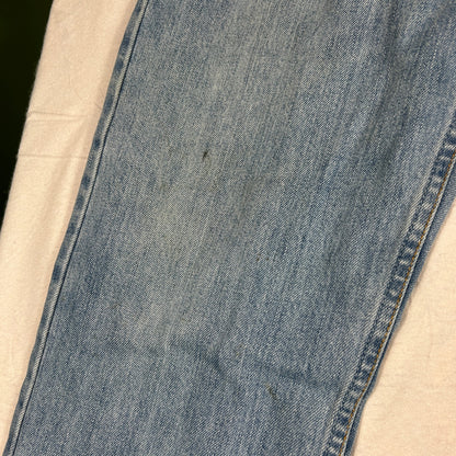 Levi's 505 Regular Fit Men's Jeans - 36x30 - Authentic Worn Vintage Wash Denim