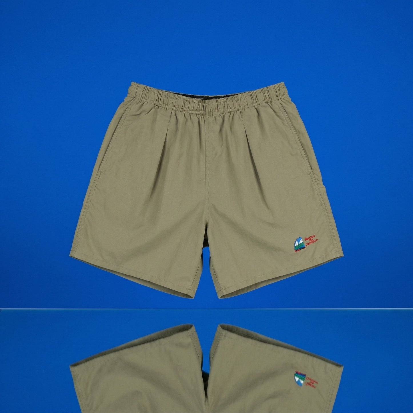 Copied - Vintage 90s Weekender Men’s Swim Trunks, Medium, 100% Nylon, Brown, Retro Sport