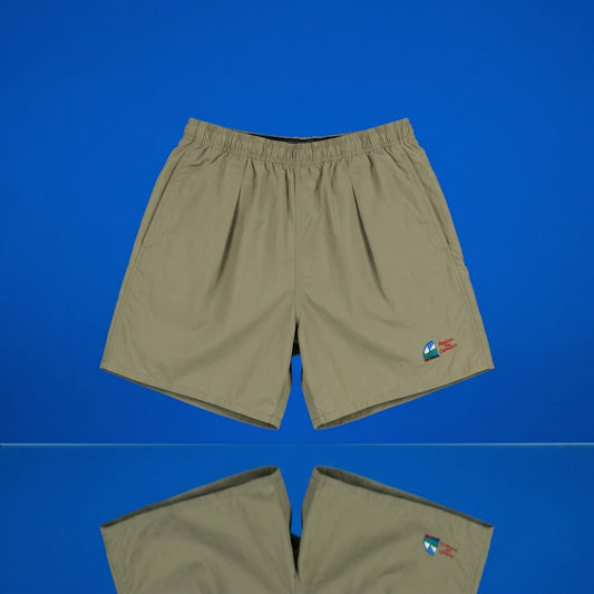 Copied - Vintage 90s Weekender Men’s Swim Trunks, Medium, 100% Nylon, Brown, Retro Sport