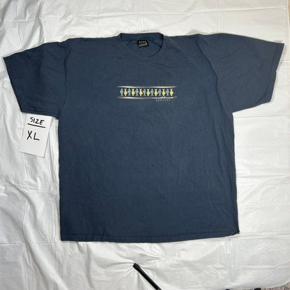 Vintage Gear for Sports Men’s XL Caribbean Mercury T-Shirt Navy Blue Fish Graphic