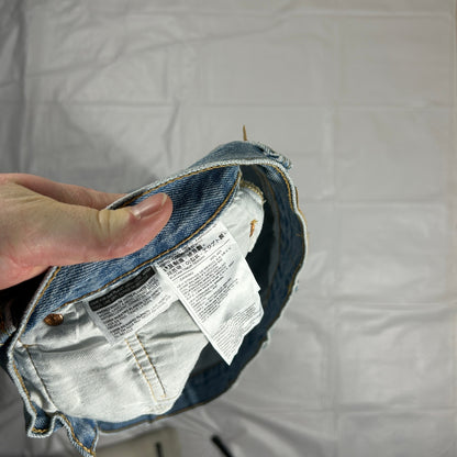 Vintage Levi’s 501 Men's 38x29 Button Fly Jeans Medium Wash Distressed
