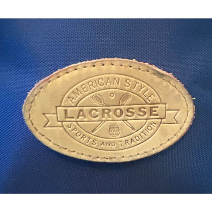 90s Lacrosse Toiletry Bag, Zipper and Plastic Interior