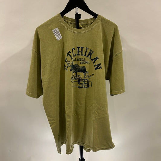 Copied - NWT Ketchikan Alaska Original Moose T-Shirt, Beige 2XL