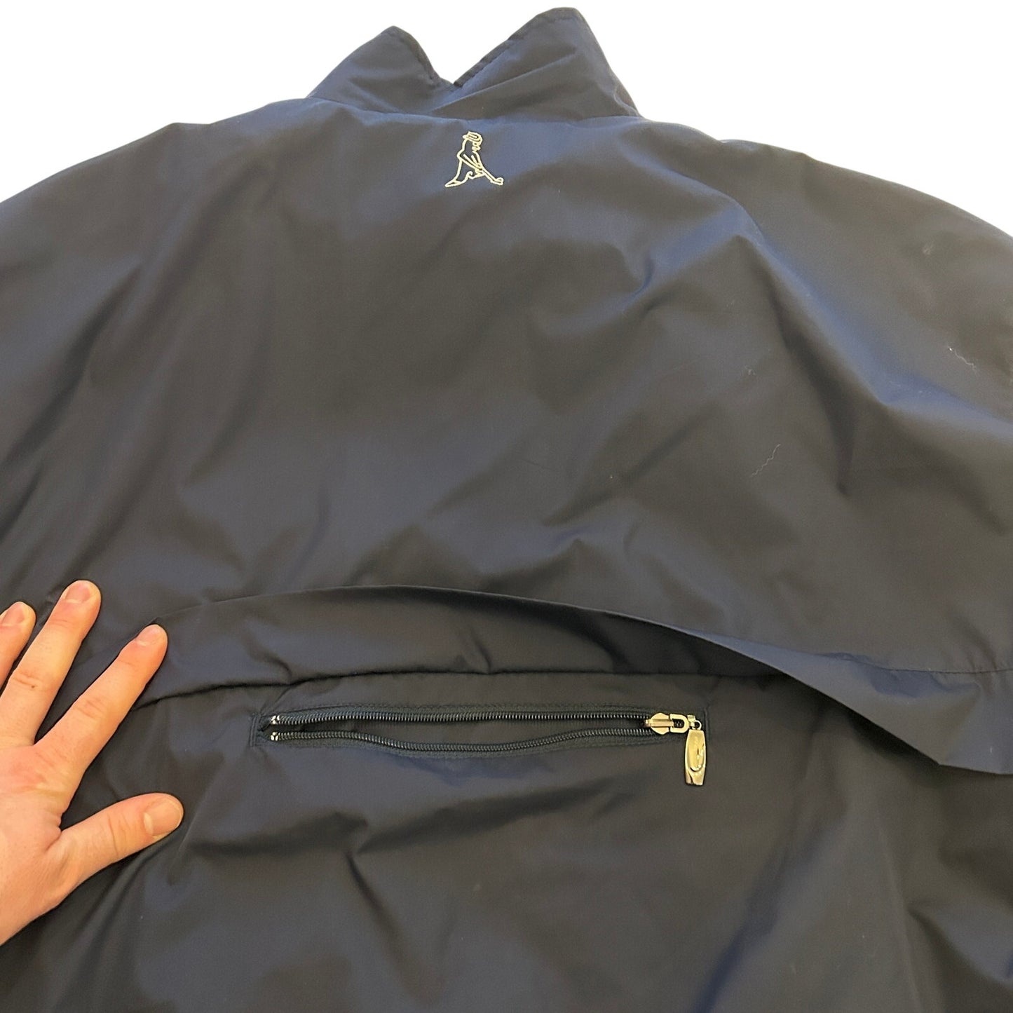 PING Collection Men's Large Navy Golf Windbreaker | White Pass & Yukon Route